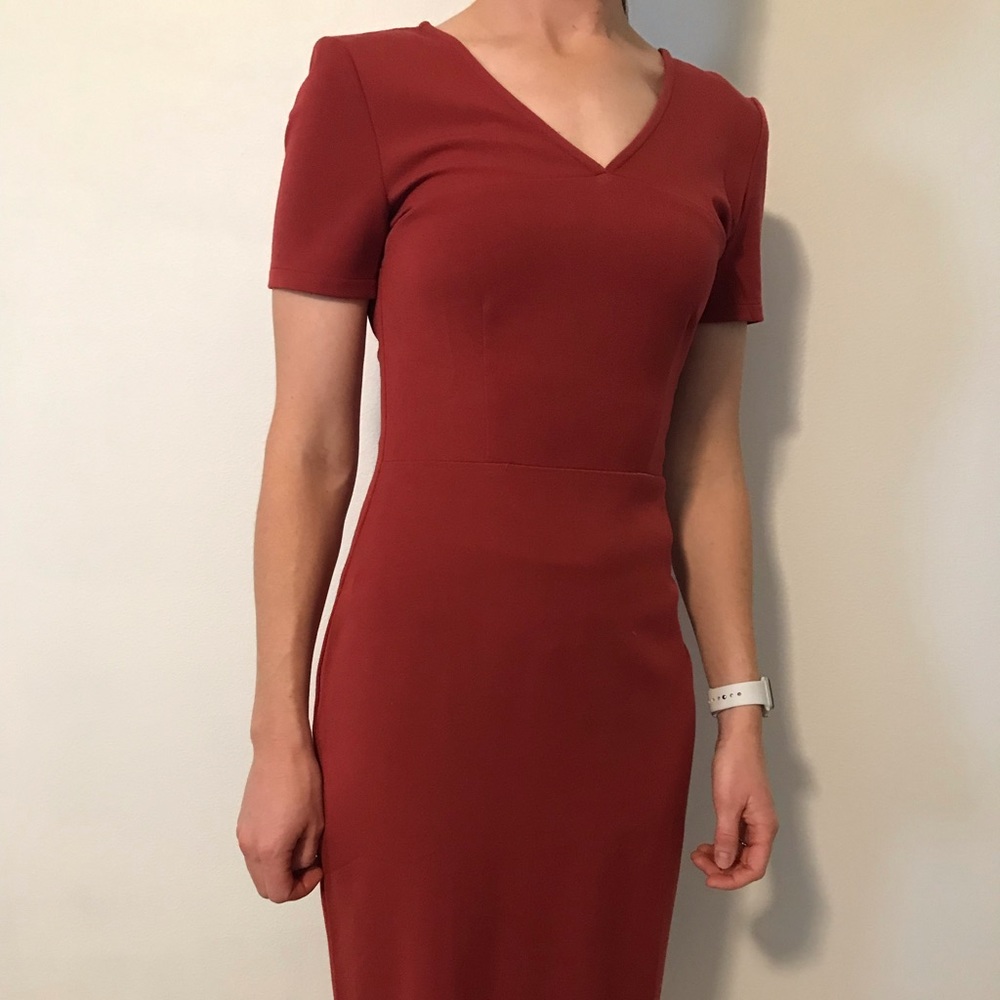 Womens red dress